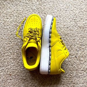 Nike Air Force ones.